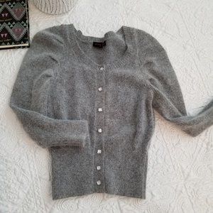 Material Girl size XS Cropped S cardigan Grey
